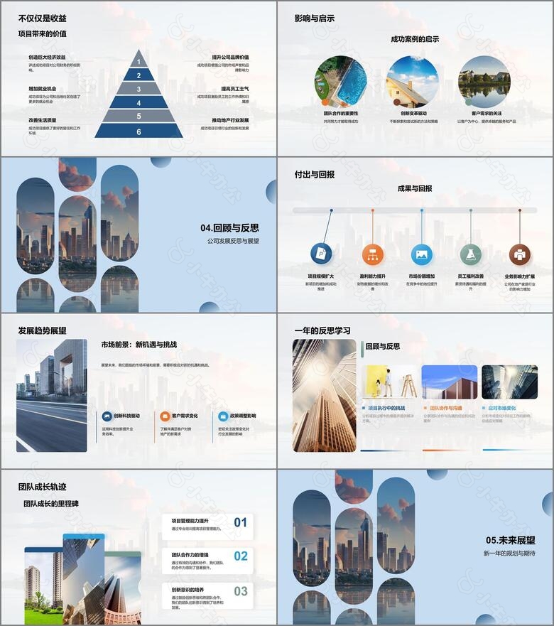 20XX年房产业绩回顾no.3