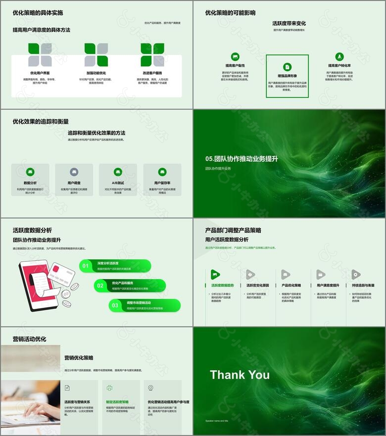 春分用户活跃度分析报告PPT模板no.3