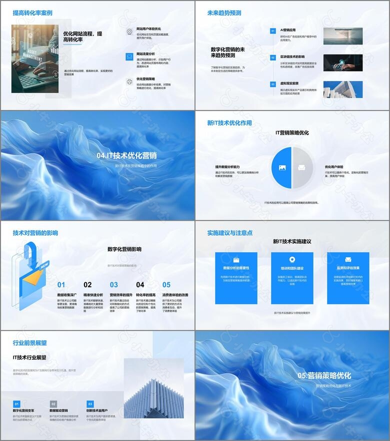 新技术优化营销策略PPT模板no.3