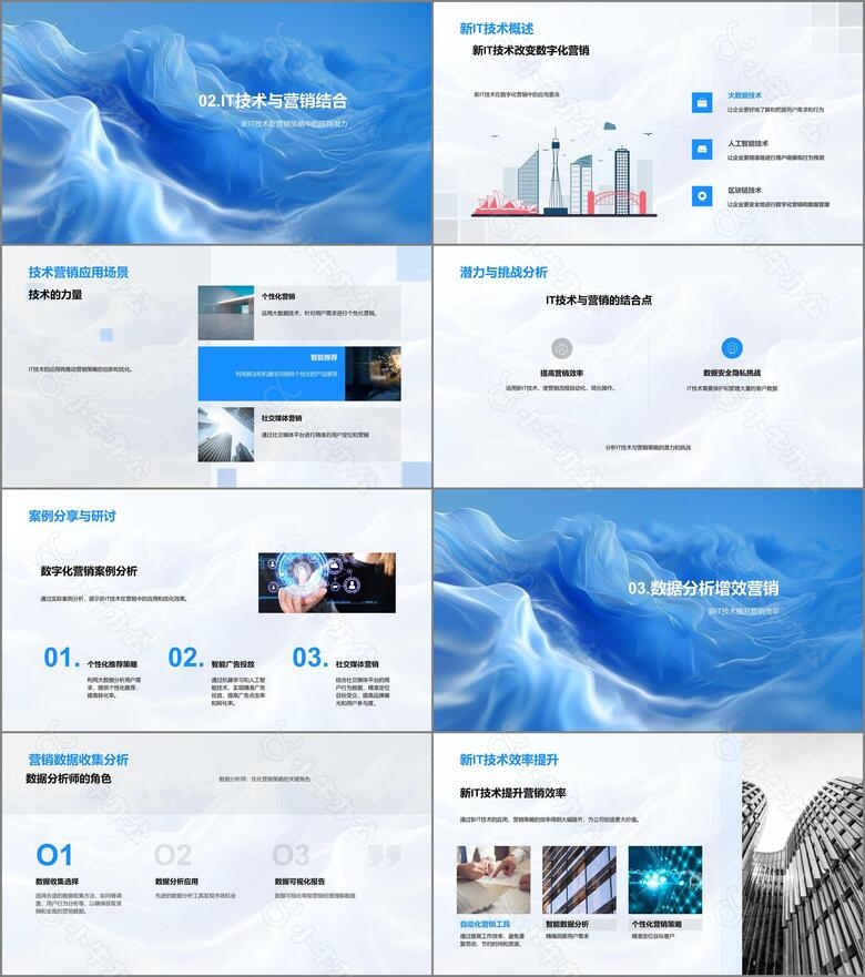 新技术优化营销策略PPT模板no.2