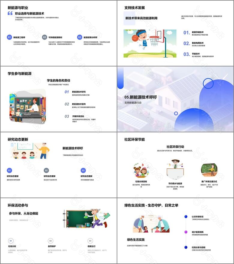 新能源技术环保讲解PPT模板no.4