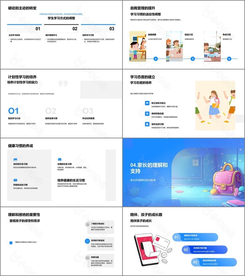 小升初心理学习报告PPT模板no.3