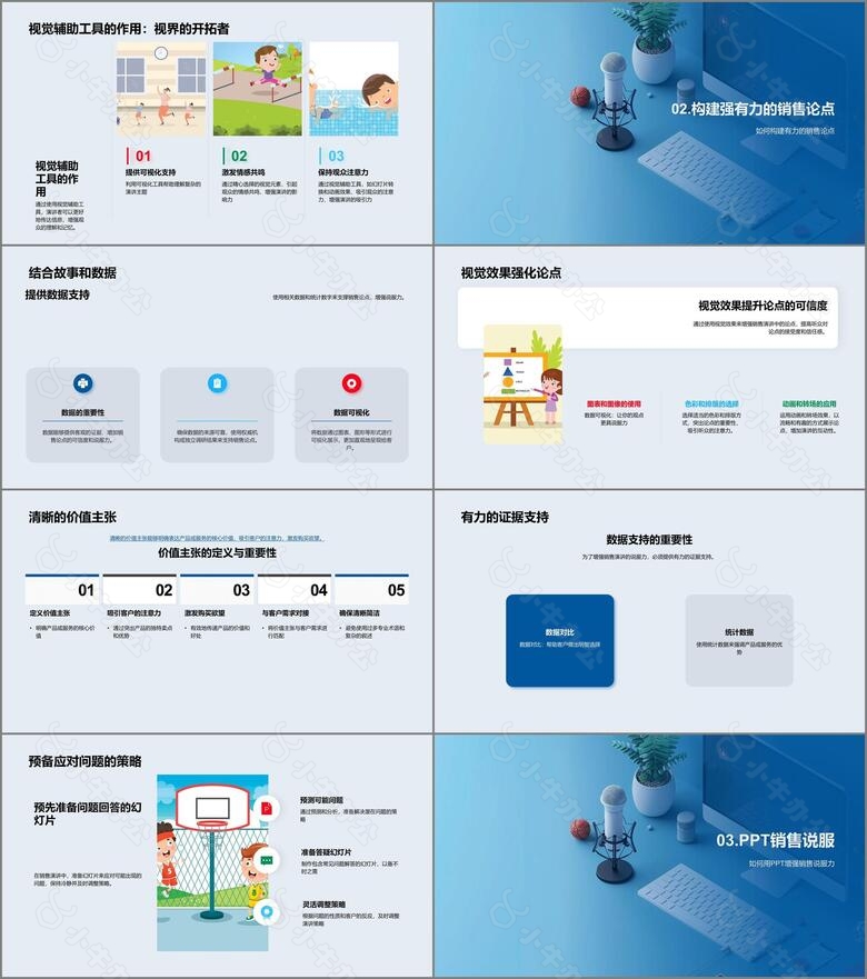 销售演说技巧PPT模板no.2