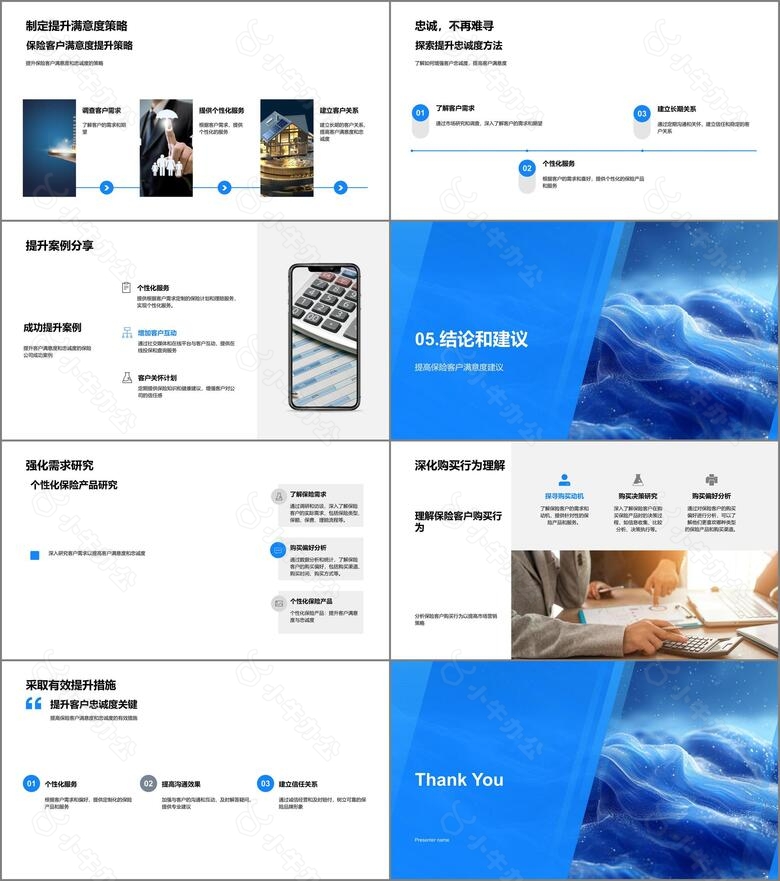 保险客户需求研究报告PPT模板no.3