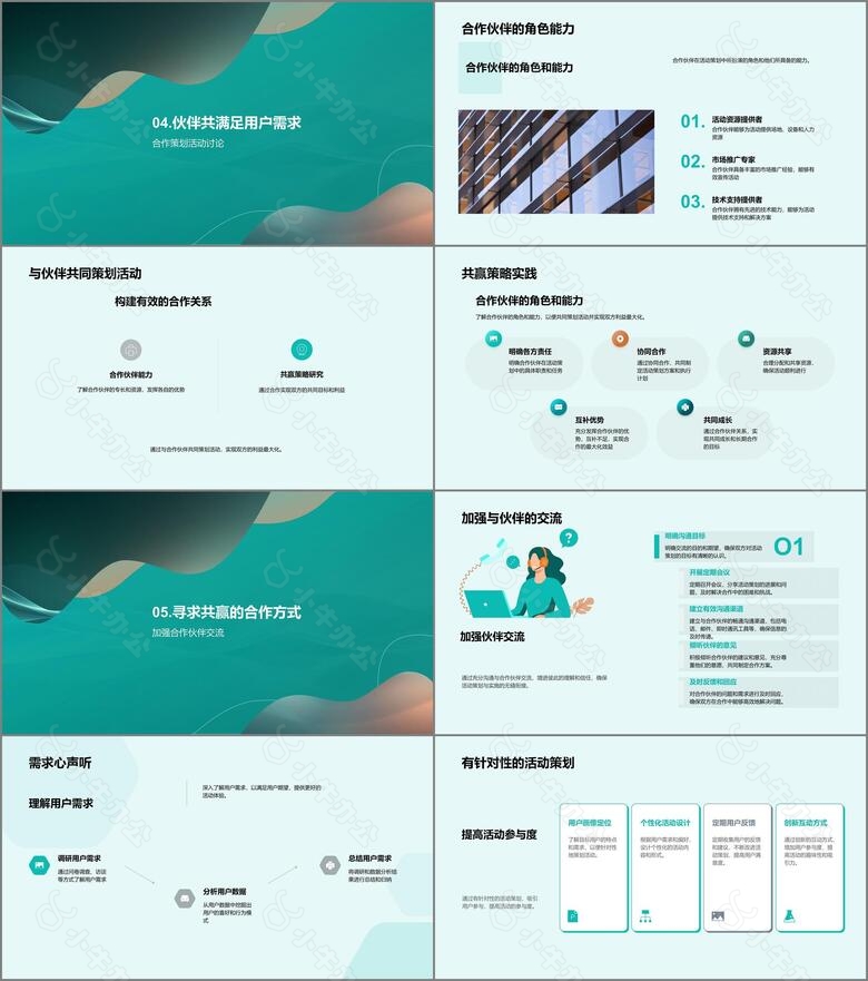 活动策划与用户需求PPT模板no.3