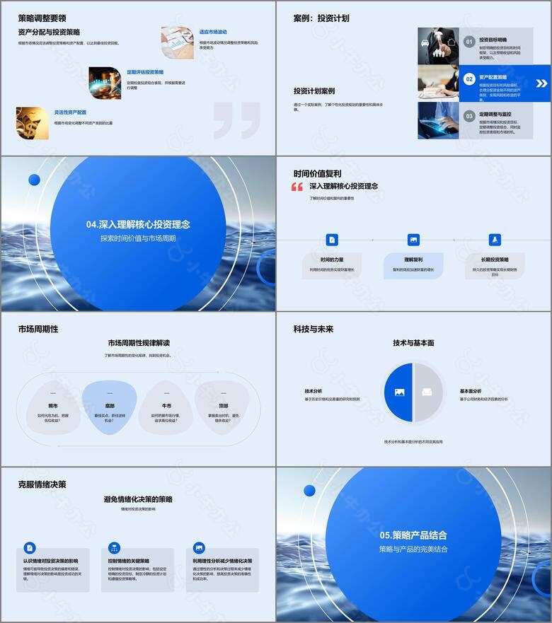 金融投资策略探讨PPT模板no.3