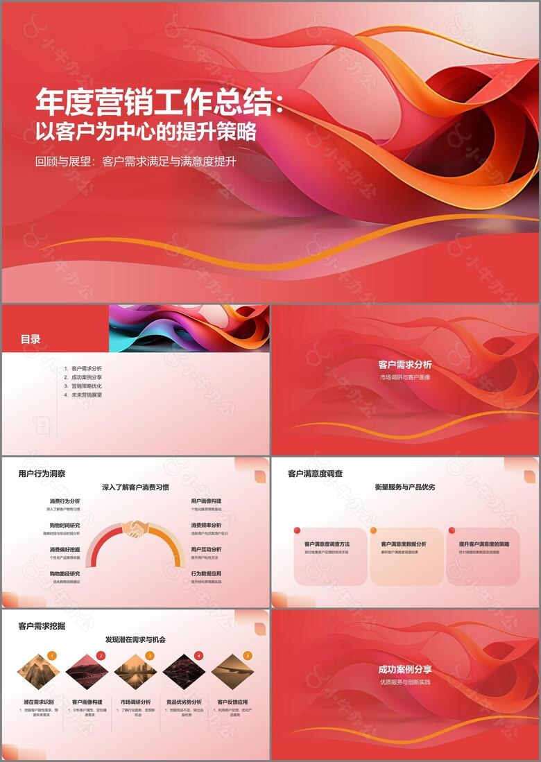 年度营销工作总结以客户为中心的提升策略