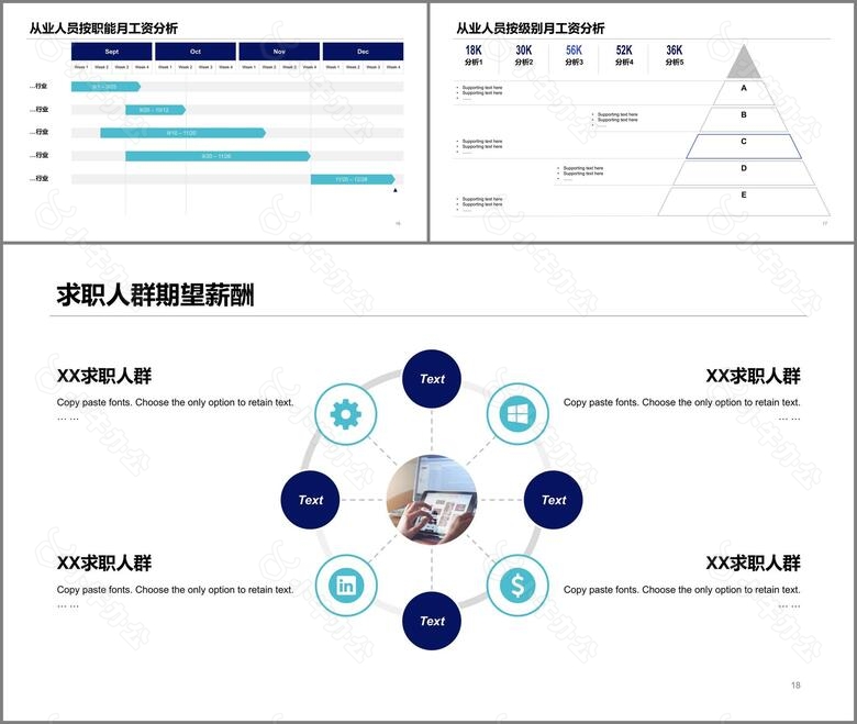 蓝色创意科技风建筑行业年度工作总结PPT汇报no.3