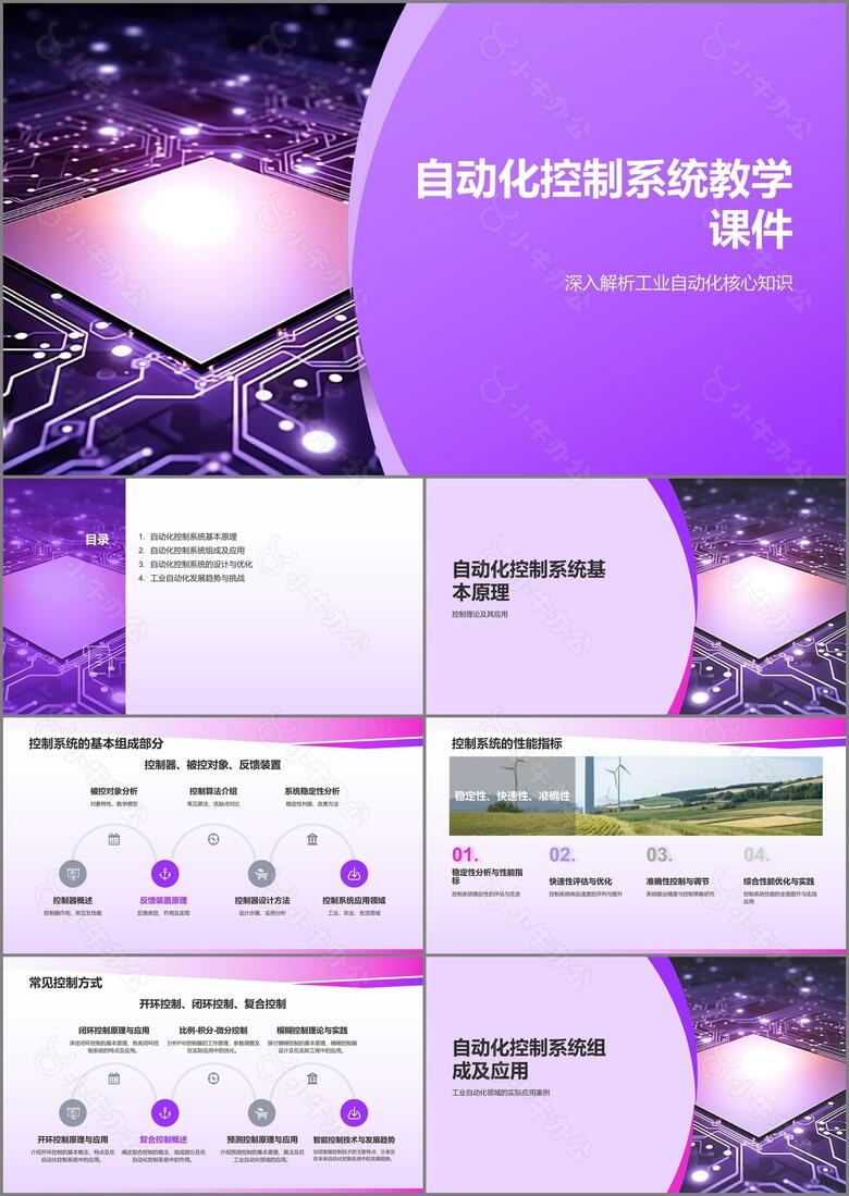 自动化控制系统教学课件