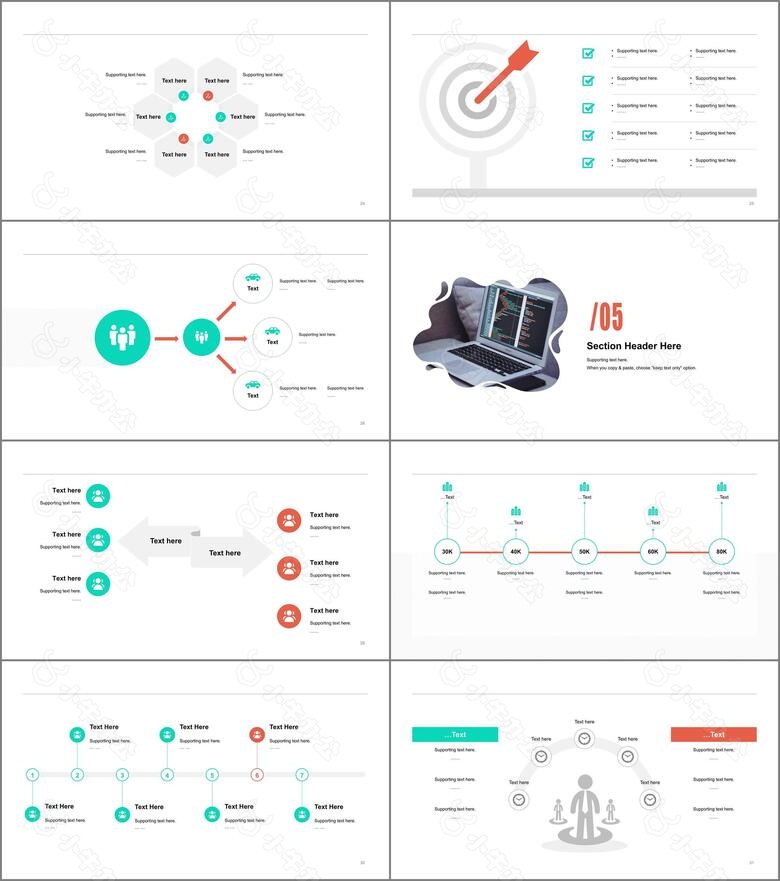 简约商务风市场调研分析报告PPT通用模板no.4