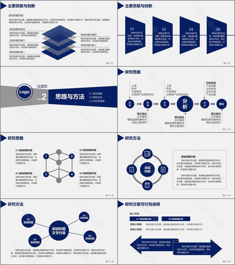 简介大气环境毕业论文答辩PPT模板no.2