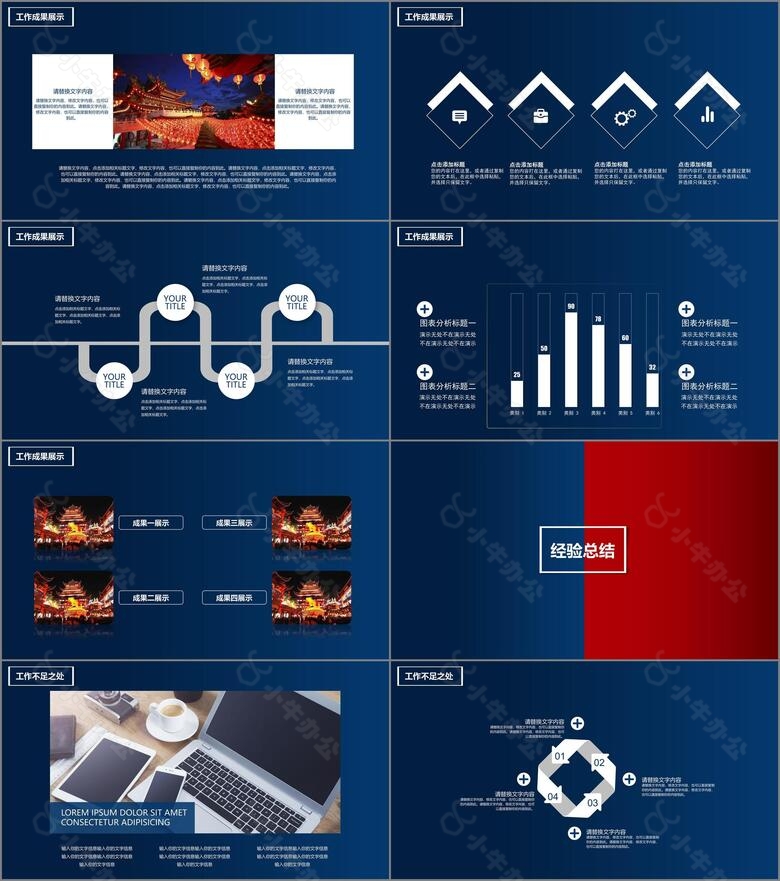 2024不负过去不惧未来年终工作总结公司年度汇报述职报告ppt模板no.4