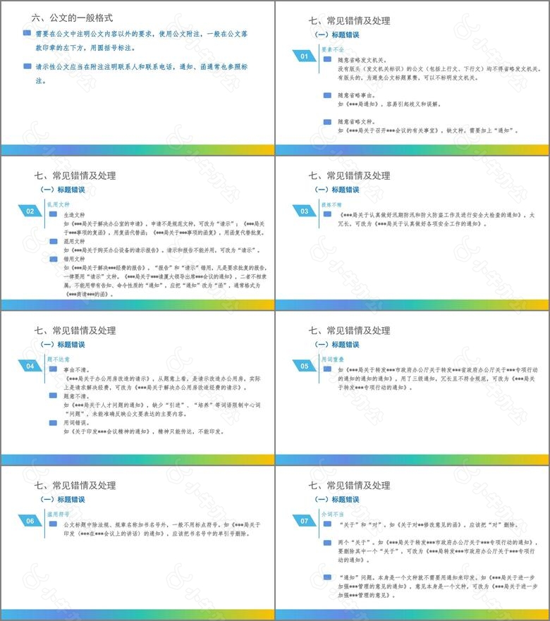 办公室工作培训课件no.5