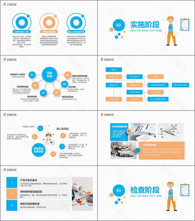 医院护理PDCA品管圈案例汇报PPT模板no.2