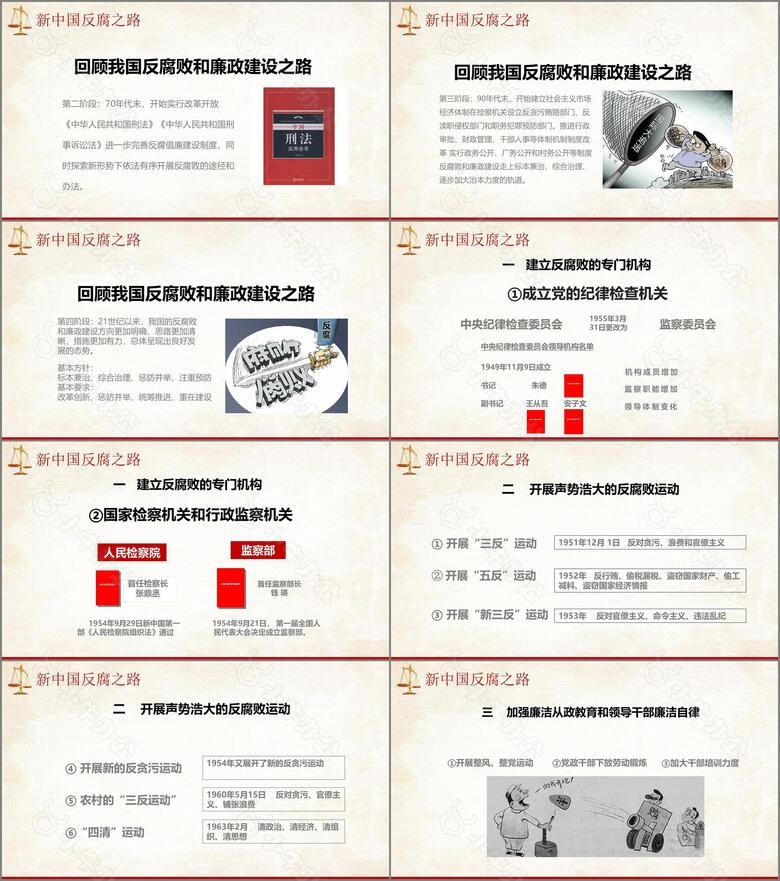 廉政党风廉政中国风no.2