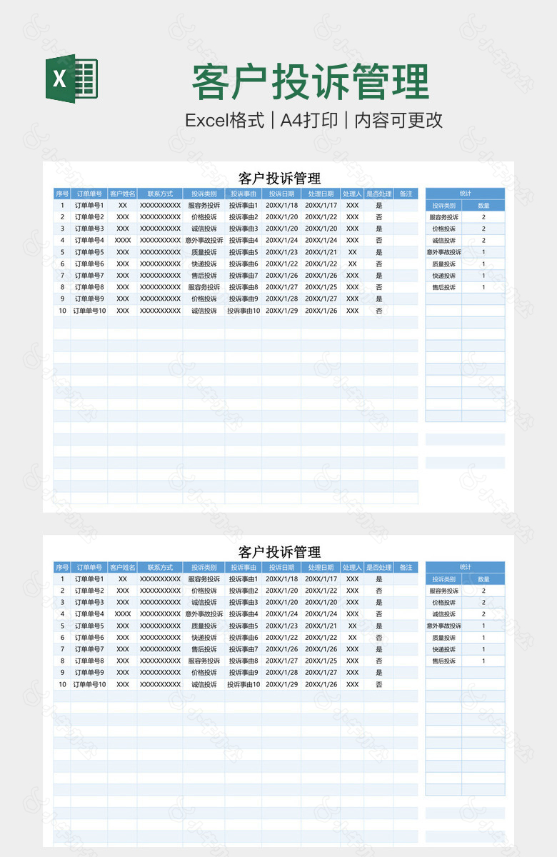 客户投诉管理