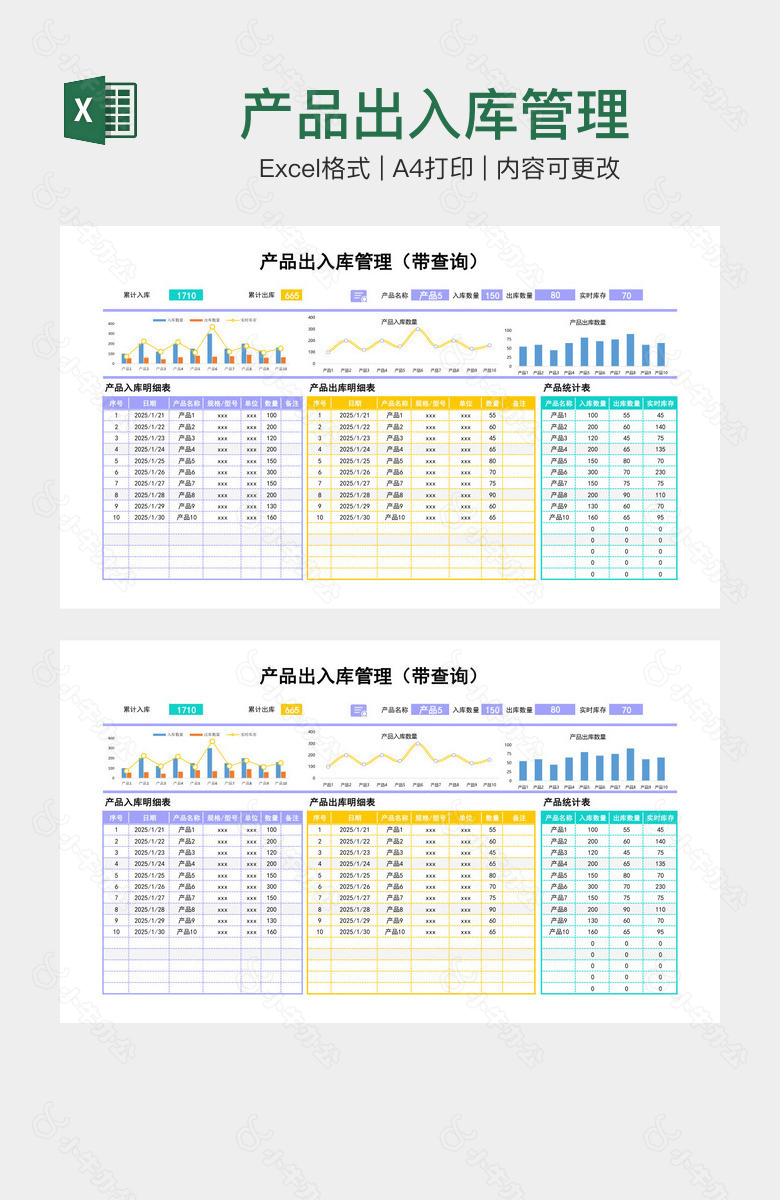 产品出入库管理