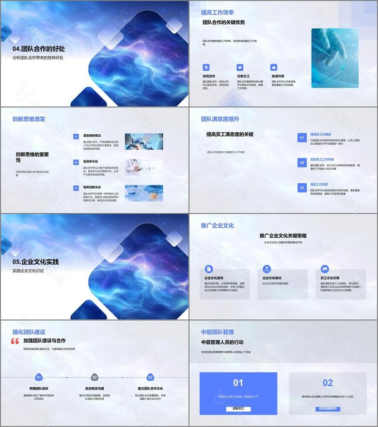 团队建设与企业文化PPT模板no.3