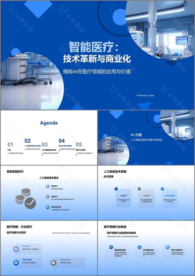 智能医疗技术革新与商业化