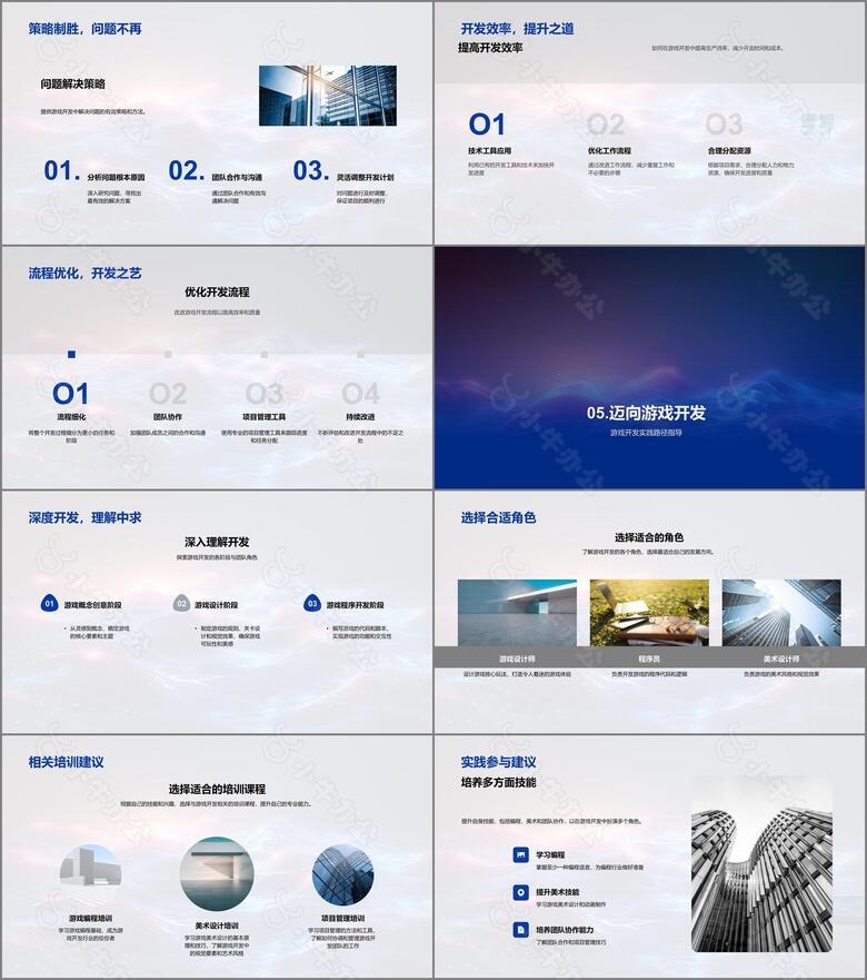 游戏开发流程解析PPT模板no.4