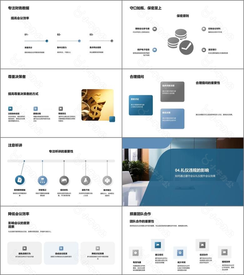 财务会议礼仪全解析no.3