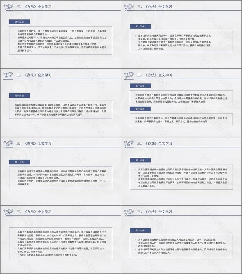 2024年慈善组织公开募捐管理办法全文解读学习PPT课件no.4