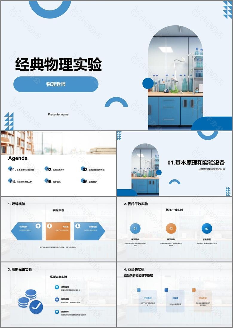 商务风教育培训教学课件PPT模板