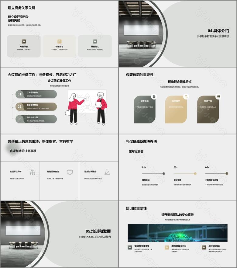 提升商务会议礼仪no.3