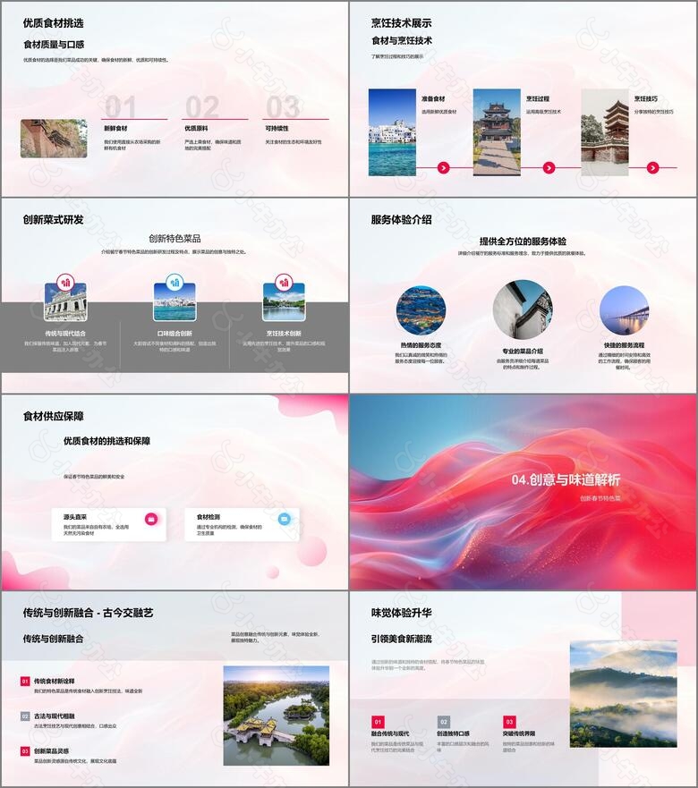春节餐饮推广策略报告PPT模板no.3