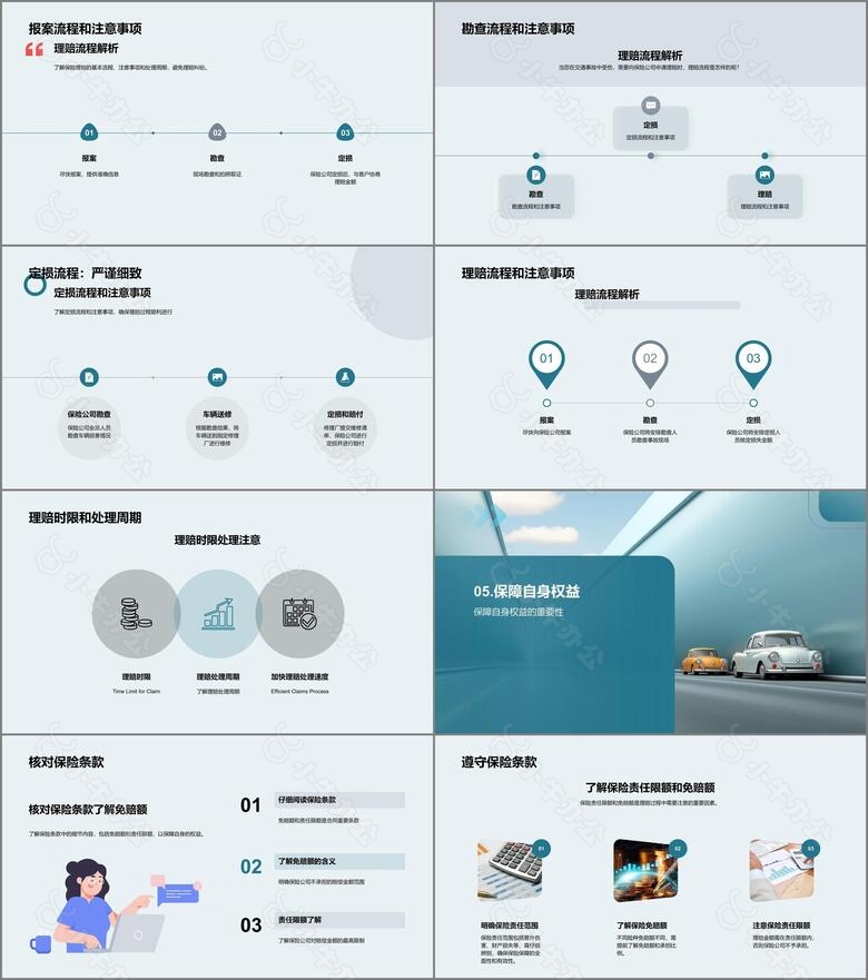 简约风财务金融教学课件PPT模板no.3